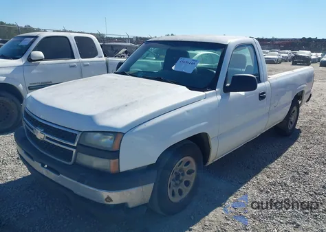 2007 Chevrolet Silverado 1500 Classic Work Truck z USA, uszkodzony, nr VIN 1GCEC14X57Z178843